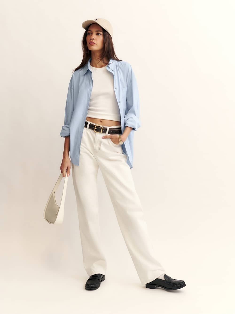 SZ 25 Reformation Val 90's Mid Rise Straight NWT